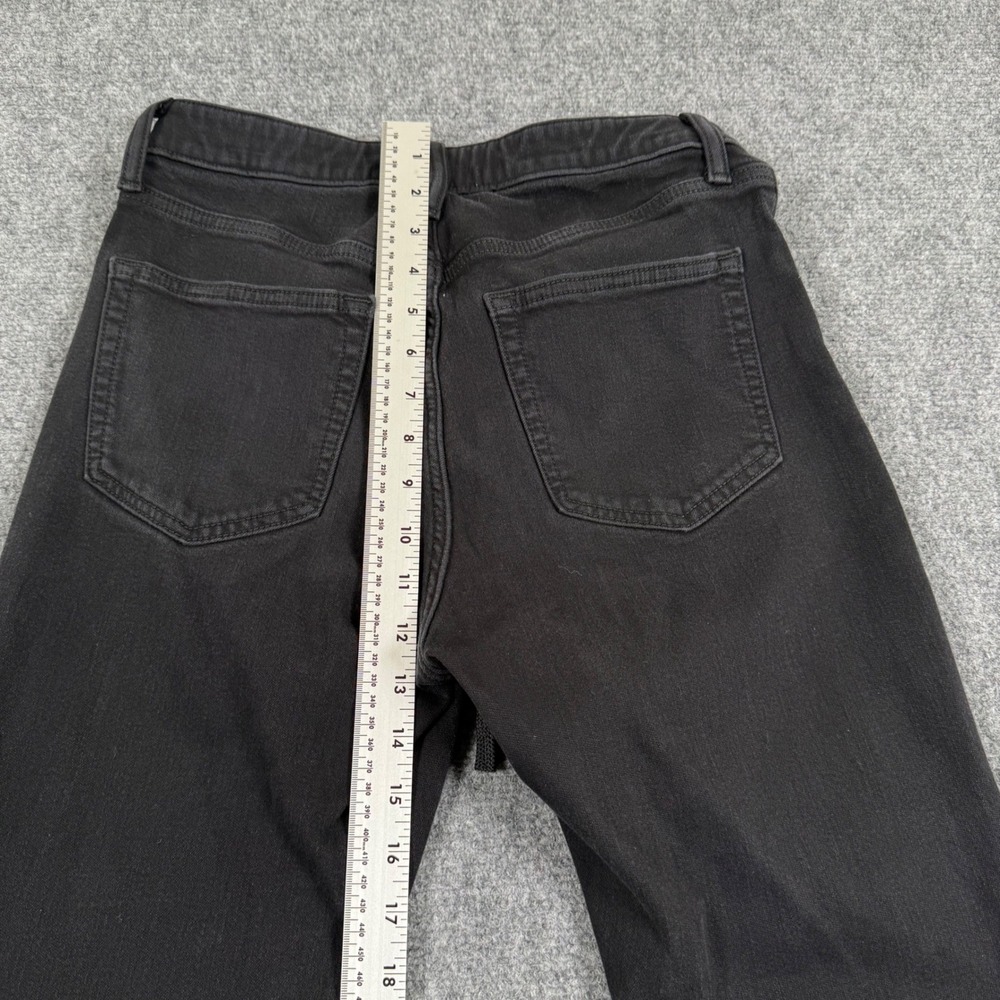UNIQLO Jeans 27 x 30 Black Wash Slim Fit Straight Leg Pants Waist Stretch Men's - Picture 11 of 12